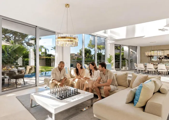 Vacation I Finesse, Luxury Villa, Golden Mile, Swimming-pools, Sauna, Spa, Gym, Minutes From Golfs And Beaches